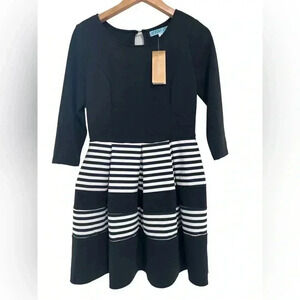 🌟final sale🌟Dina Be Black and White Dress. New with Tags. Size Medium